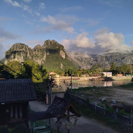 Bungalows Le Jardin Vangvieng Vang Vieng Exterior foto