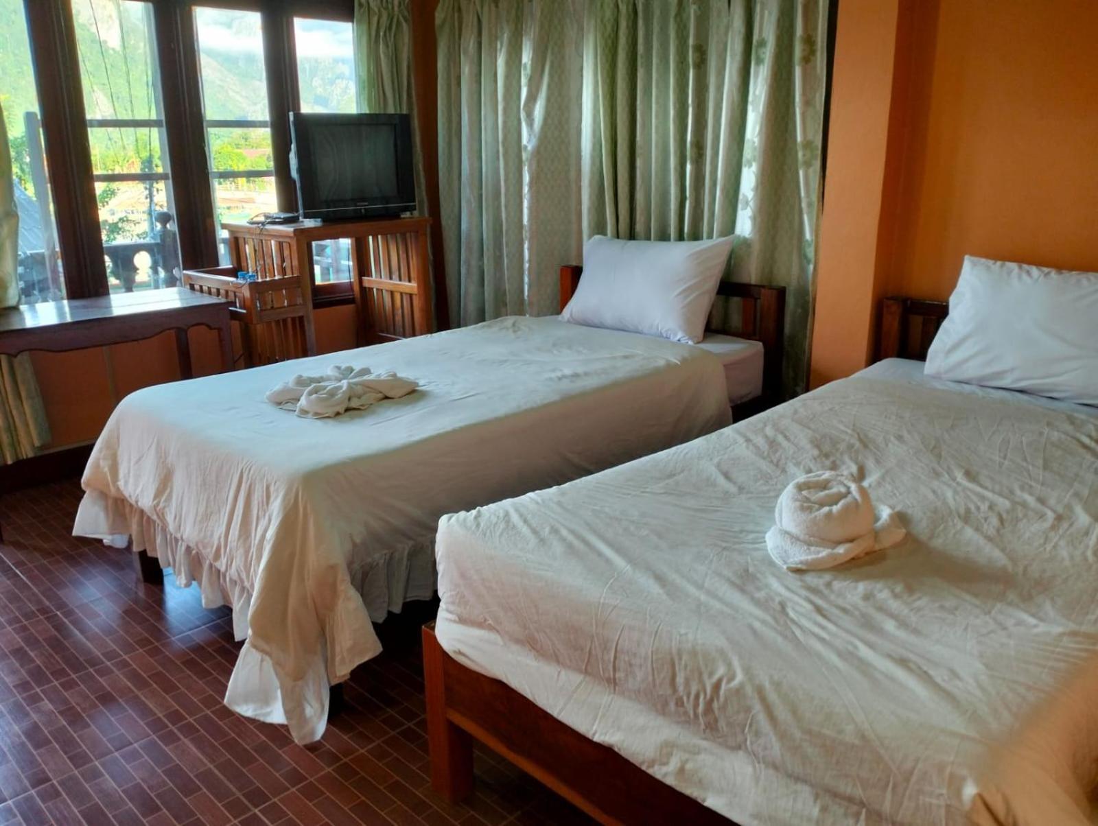 Bungalows Le Jardin Vangvieng Vang Vieng Exterior foto